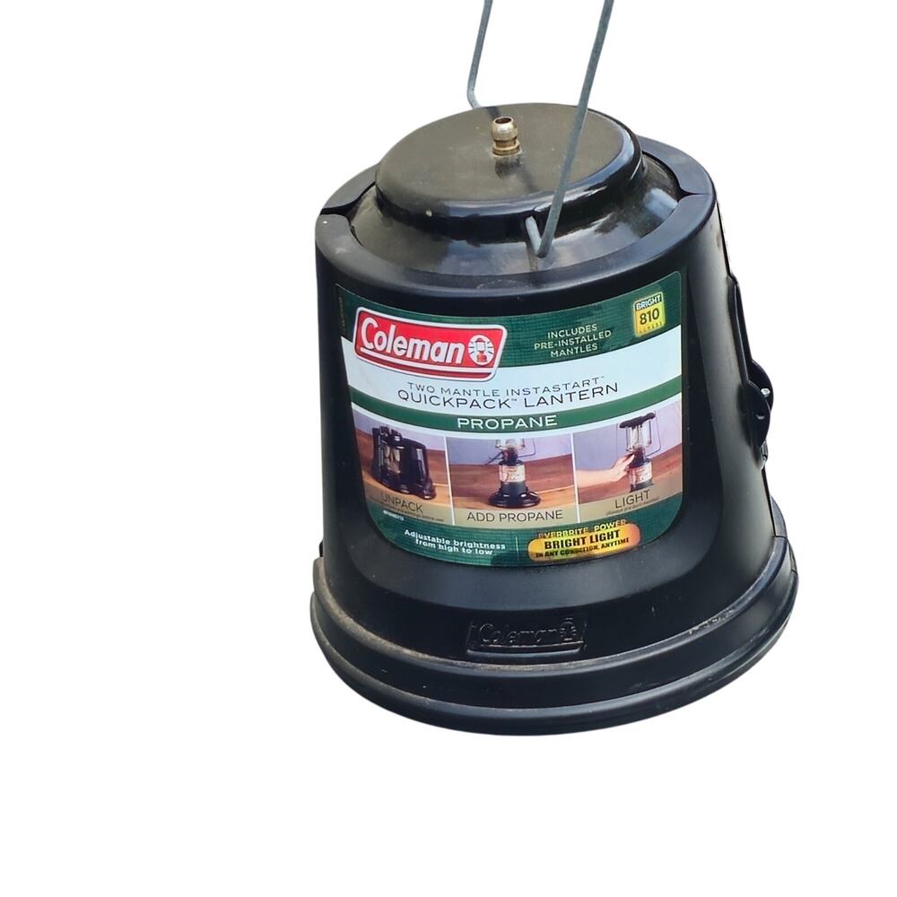 Coleman Instastart Quick Pack Lantern - Stores in Plastic Cover Model 2000003050